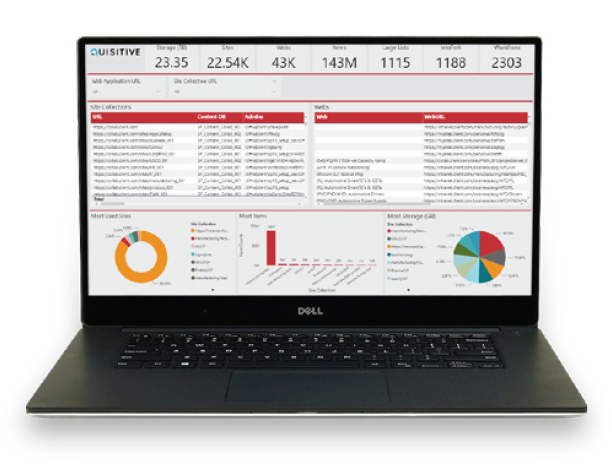 screenshot of Quisitive PowerGov